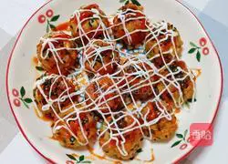 Illustration of how to make Japanese grilled rice balls 15