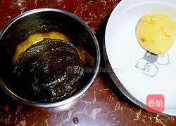 Milk Brown Sugar Bean Paste Corn Hair Cake Recipe Illustration 5