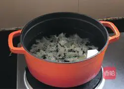 Tremella double rice porridge recipe illustration 3