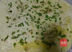 Illustration of how to make buckwheat, sesame and green onion flower rolls 4