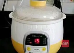 Strengthen the spleen and nourish the spleen Illustration of how to make stomach porridge (baby food supplement) 7