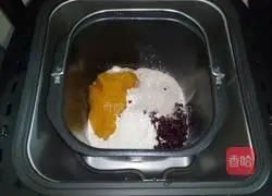 Illustration of how to make red bean and sweet potato cake 6