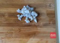 Illustration of how to make abalone and shrimp porridge 4