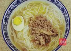 Illustration of how to make lean cuttlefish rice noodles 13