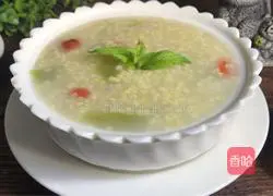 Illustration of how to make melon and millet porridge 9