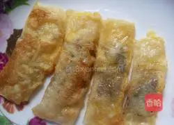 Illustration of how to make fried spring rolls 7