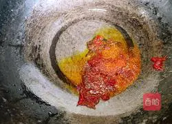 Illustration of how to make Korean spicy rice noodles 3