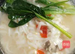 Illustration of how to make pho soup 13