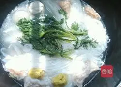 Illustration of soup rice noodles 9