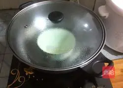 Illustration of how to make kiwi rice balls 1