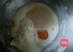 Illustration of how to make a fermented hamburger breakfast 1