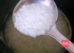 Illustration of how to make cereal milk rice porridge 5