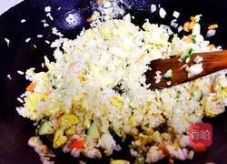 Delicious Illustration of how to make baked rice 8