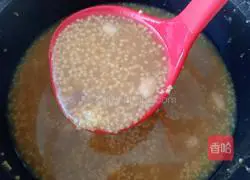 Red bean, peanut and millet porridge recipe 6