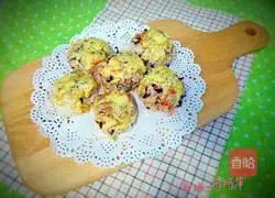 Illustration of making glutinous rice balls 13