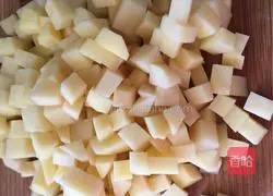 Potato stewed with rice Practice illustration 2