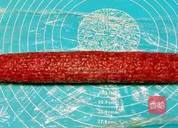 Illustration of how to make colorful rice balls 12