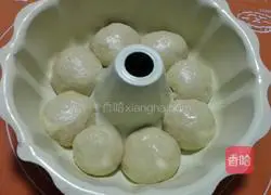 Illustration of how to make garland hamburgers 8