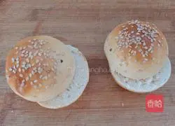 Illustration of how to make mini burger nutritious breakfast 13