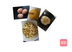 Illustration of how to make cold noodles with garlic sauce and eggs 3