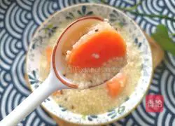 Illustration of how to make sweet potato, millet and quinoa porridge 8