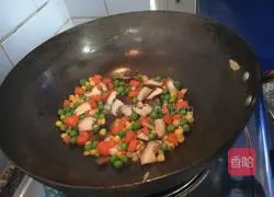 Colorful Claypot Rice Recipe Illustration 4