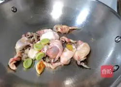 Illustration of how to make fish and cabbage rice bowl 3