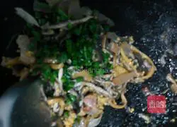 Illustration of how to make baked eel with sausage rice 6