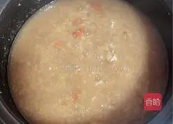 Lily, lotus seeds and mung bean porridge (grain) recipe 5