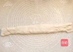 Illustration of how to make onion-flavored flower rolls 10