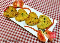 Illustration of how to make egg and rice pancakes 7