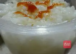 Illustration of how to make colorful rice balls 5