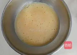 Illustration of how to make egg liquid rice balls 4
