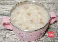 Illustration of how to make yam, red dates and white fungus porridge (baby food supplement) 9