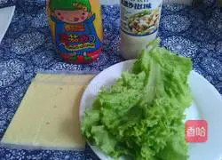 Crispy Chicken Cheeseburger Recipe Illustration 2