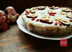 Illustration of how to make bean dregs hair cake 15