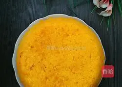Illustration of how to make pumpkin hair cake 15