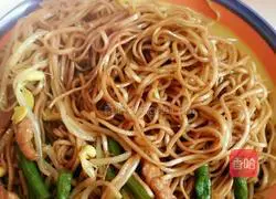 Illustration of simple braised noodles 8