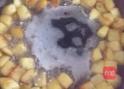 Illustration of how to make braised buckwheat potato rice 10