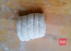 Sesame paste Illustration of how to make milk-flavored flower rolls 17