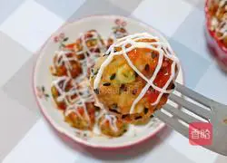 Illustration of Japanese grilled rice balls 16 