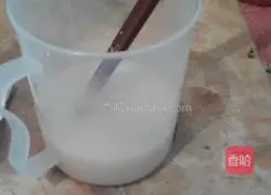 Illustration of how to make coconut cake 2