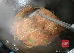 Illustration of how to make stir-fried pasta 19