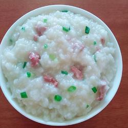 Pork liver porridge