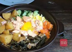 Leftover rice cooker Illustration of how to make rice noodles 7