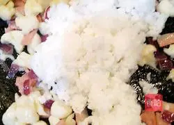 Bacon Cheese Baked Rice Illustration of how to do it 9