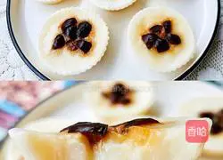 Milk-flavored red date glutinous rice cake recipe 3