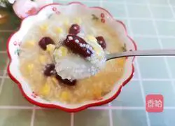 Illustration of how to make red dates, white fungus and millet porridge 9