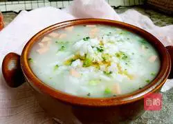 Illustration of how to nourish stomach porridge 9