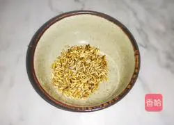 Red bean and peanut oatmeal porridge recipe 3